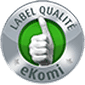 Badge eKomi argent